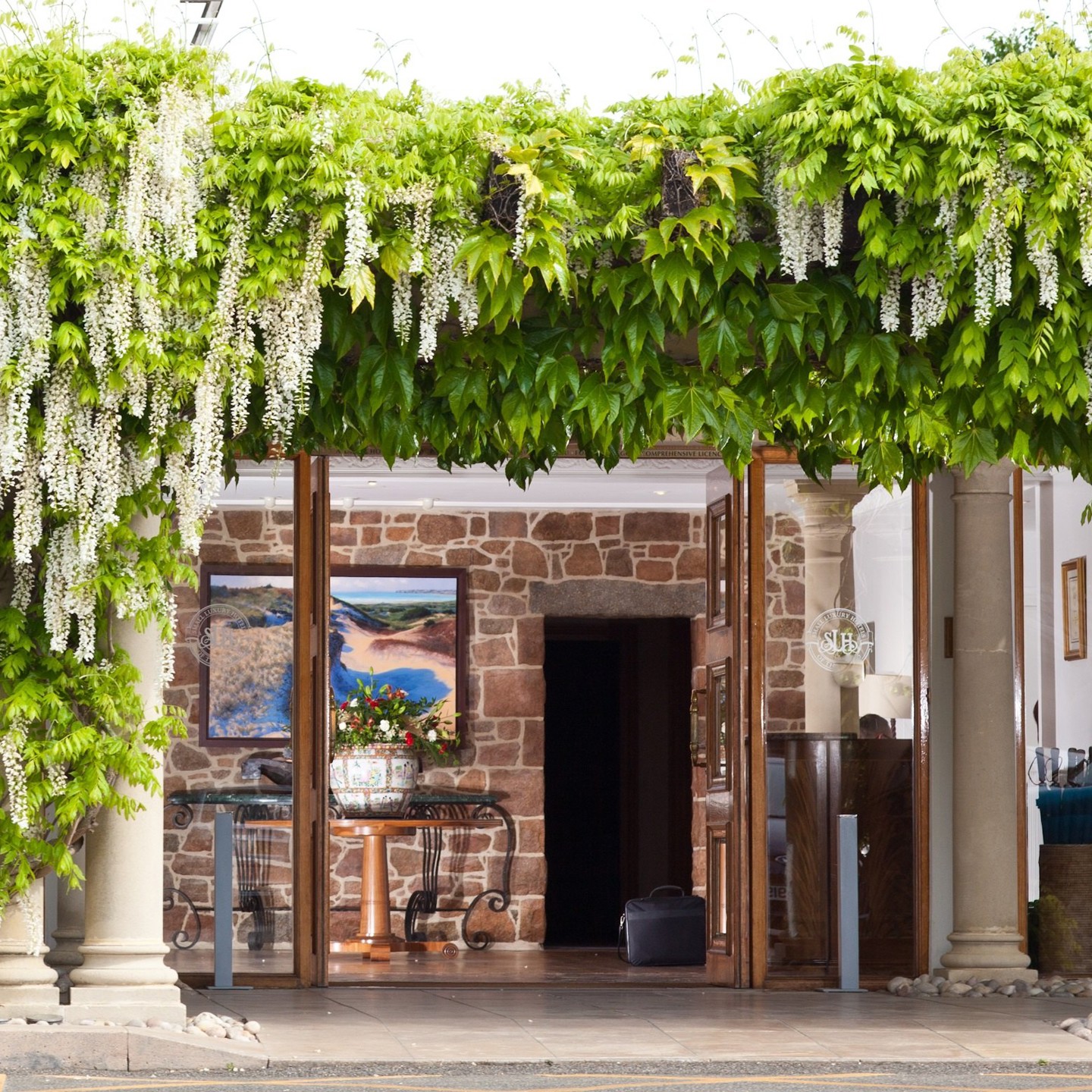 Wisteria Entrance