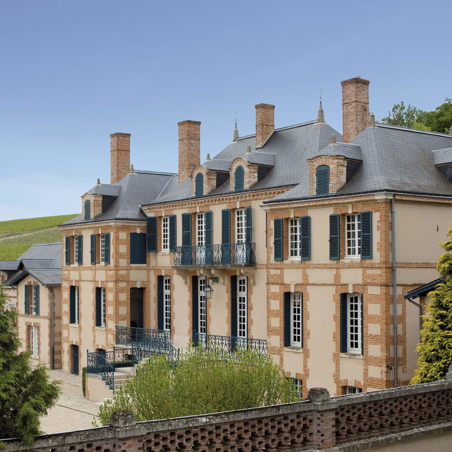 Taittinger Cellars Marquetterie Blue Sky L