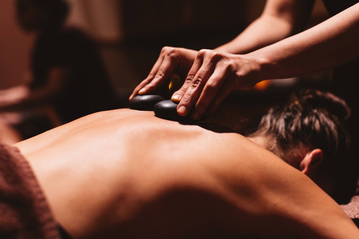 Spa Hot Stone Massage Ayush