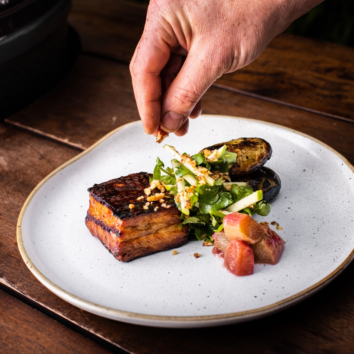 Treacle Glazed Pork Belly