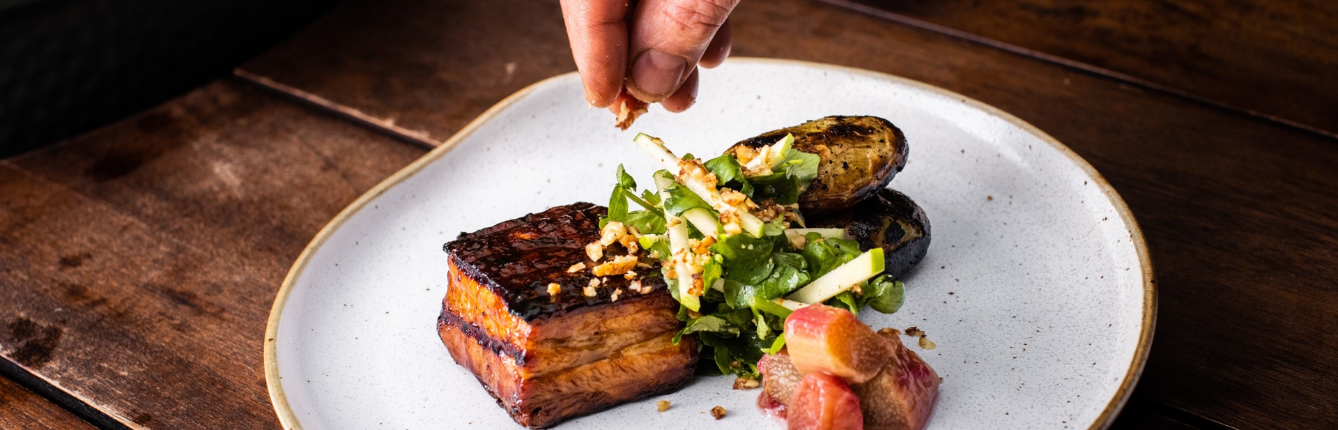 Treacle Glazed Pork Belly